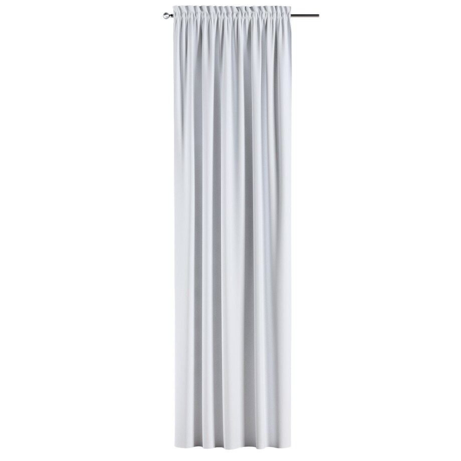 Zasłona na kanale z grzywką 1 szt. 130x245 biały