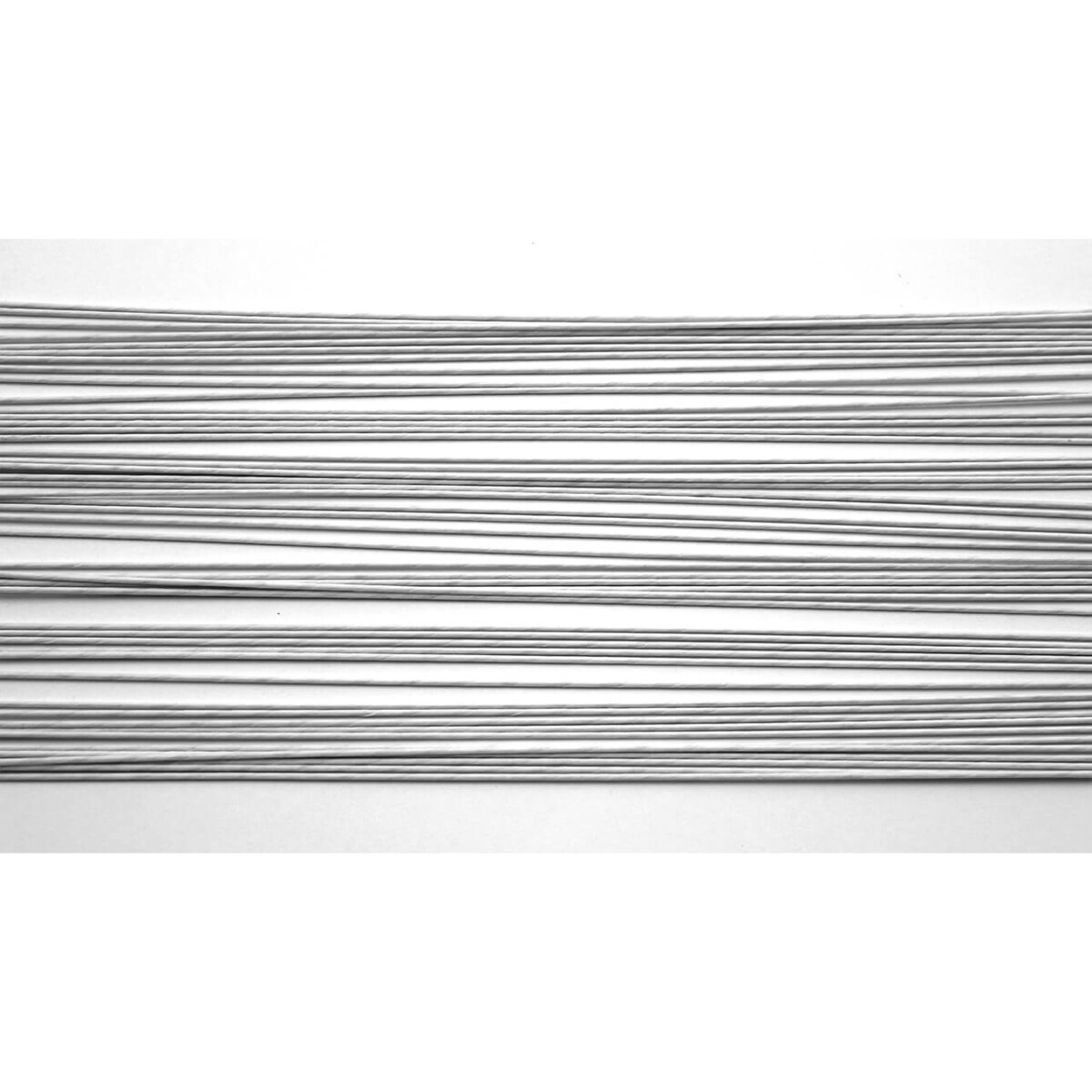 PME Drut florystyczny powlekany biały 0.81 mm (50 sztuk)