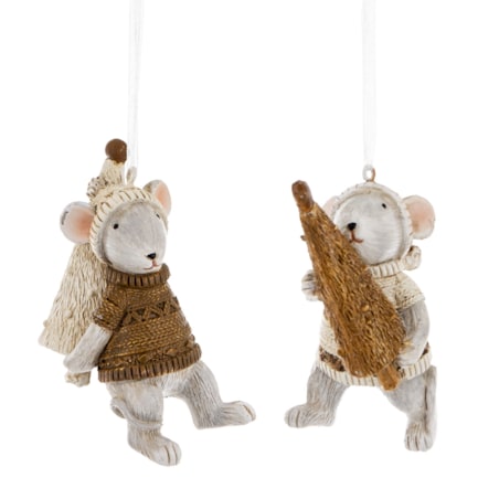 Zawieszka Myszki, komplet 4 szt.