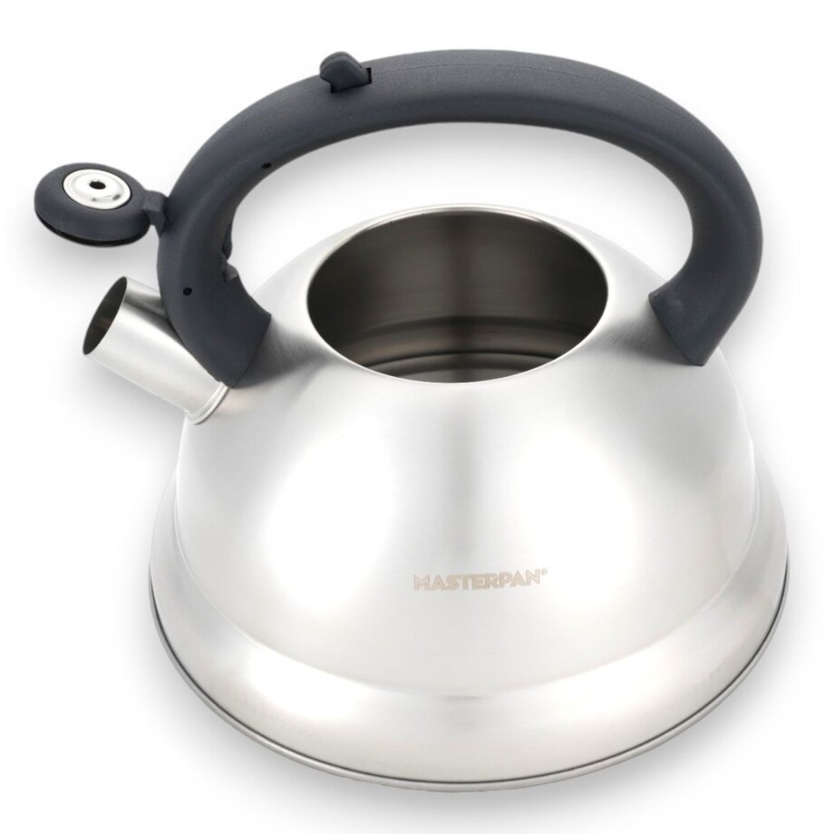 Duży Tradycyjny Czajnik Z Gwizdkiem Stali Nierdzewnej 3L Na Indukcję Gaz