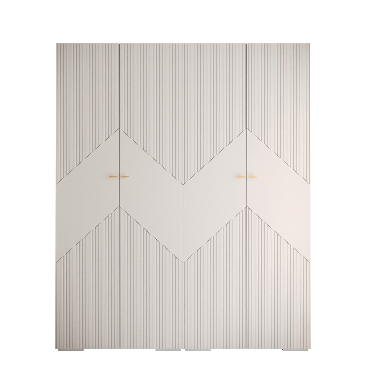 Szafa przesuwna Garderoba MANHATTAN RYFEL 2 200 gł. 47 biały