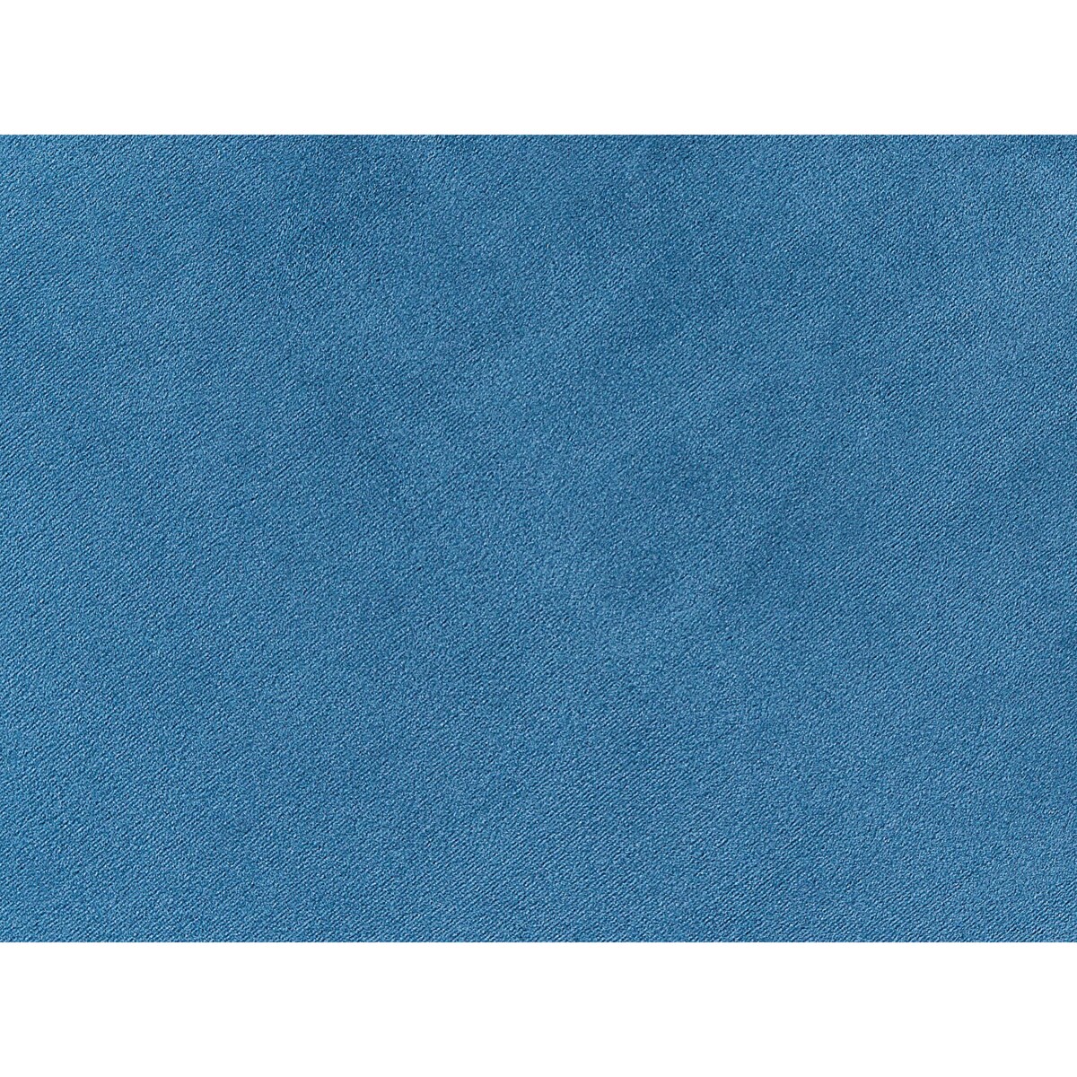 Stołek ze schowkiem welurowy niebieski NEELY