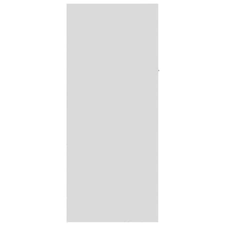 vidaXL Szafka na buty, biała, 60x35x84 cm, materiał drewnopochodny