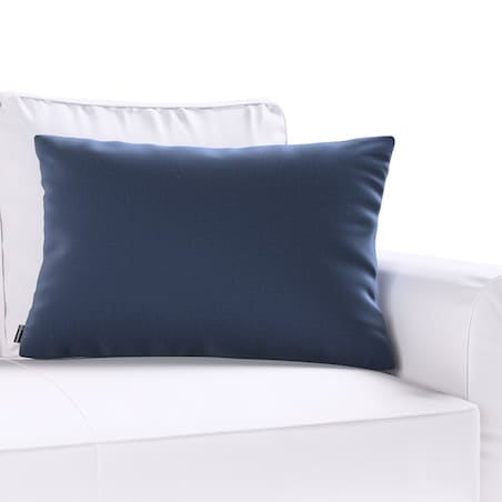 Poszewka Kinga na poduszkę prostokątną 47x28 granatowy welwet