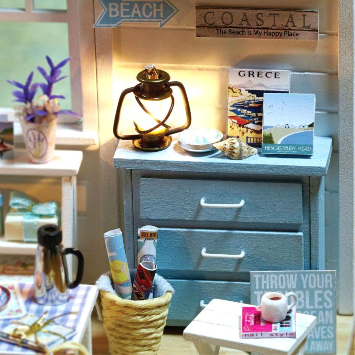 Miniaturowy domek - Pokój Jasia