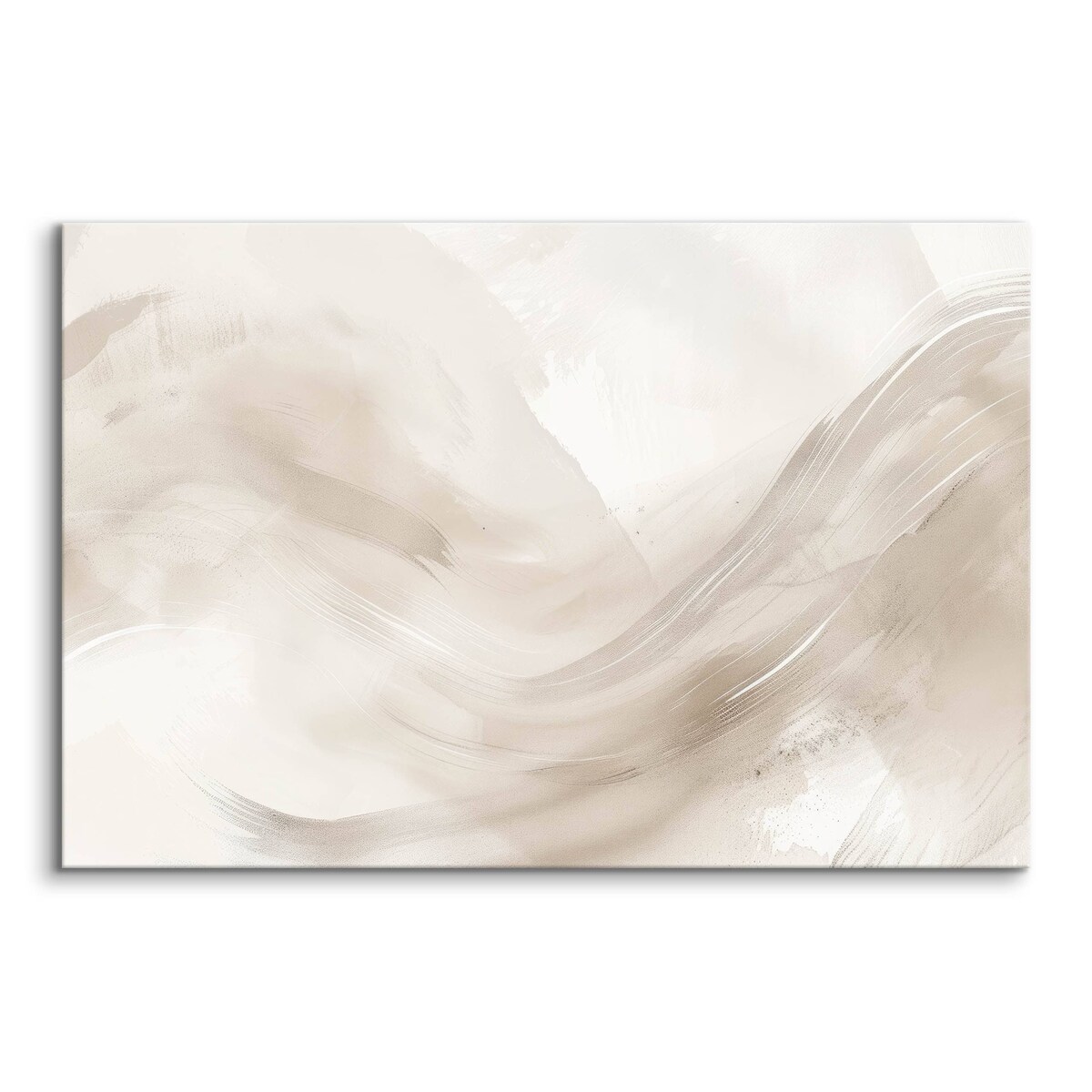 Obraz Canvas Do Sypialni Abstrakcja Beżowy Marmur Styl Nowoczesny 70x50cm