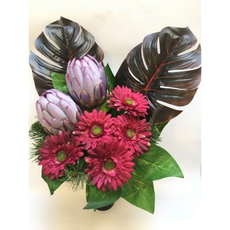 KWIAT SZTUCZNY 6 szt główka wyrobowa do stroika wiązanki kompozycji GERBERA