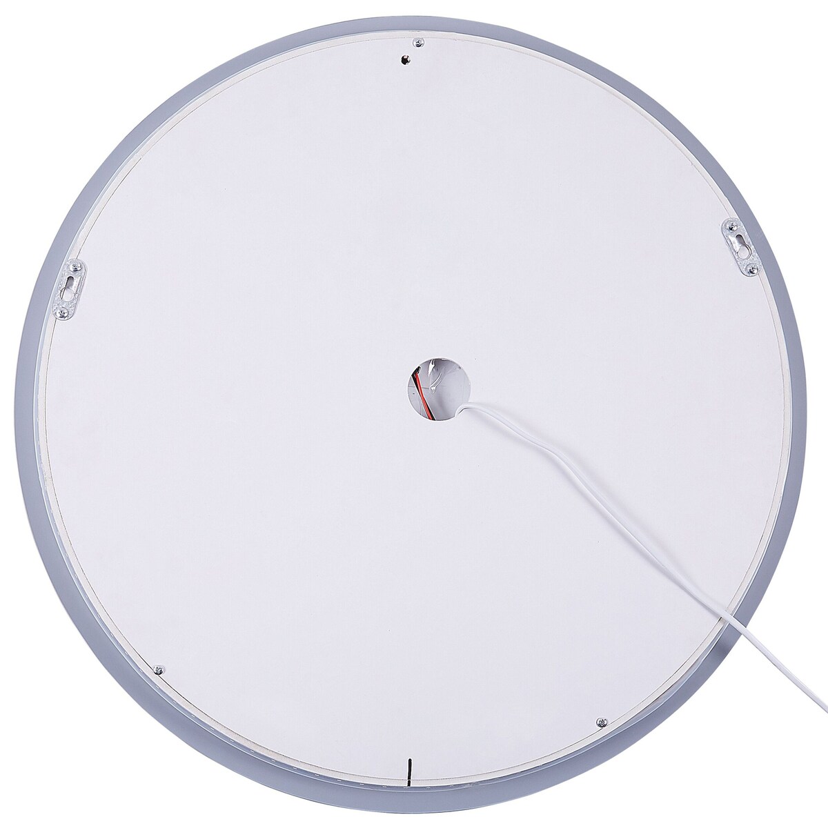 Lustro łazienkowe LED CALLAC 60 cm 60 cm Srebrny