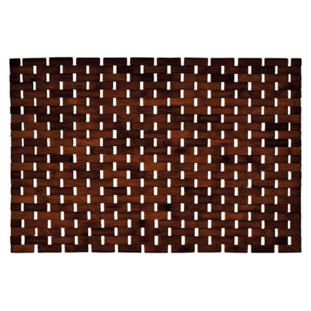 Kleine Wolke Palito Mata drewniana brązowy 50 x 70 cm