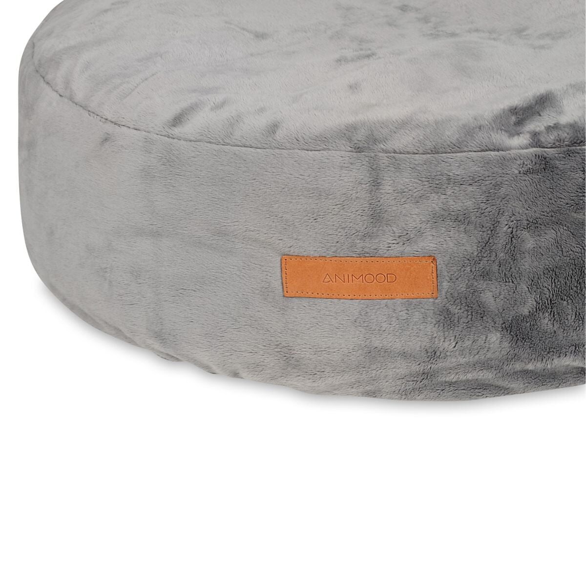 Animood Pufa Molly rozmiar: uniwersalny, kolor: ciemny szary , materiał:welur