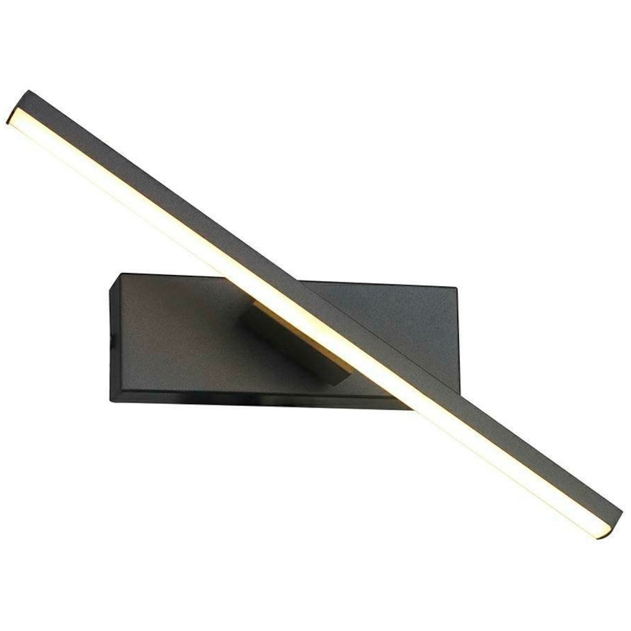 Minimalistyczny kinkiet Rem MSE010100298 obrotowy czarny