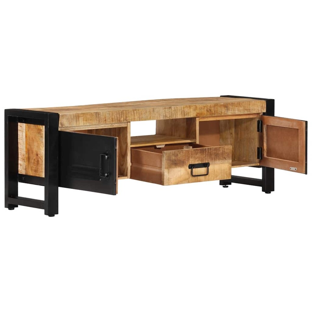 vidaXL Szafka pod TV, 120x30x40 cm, lite drewno mango