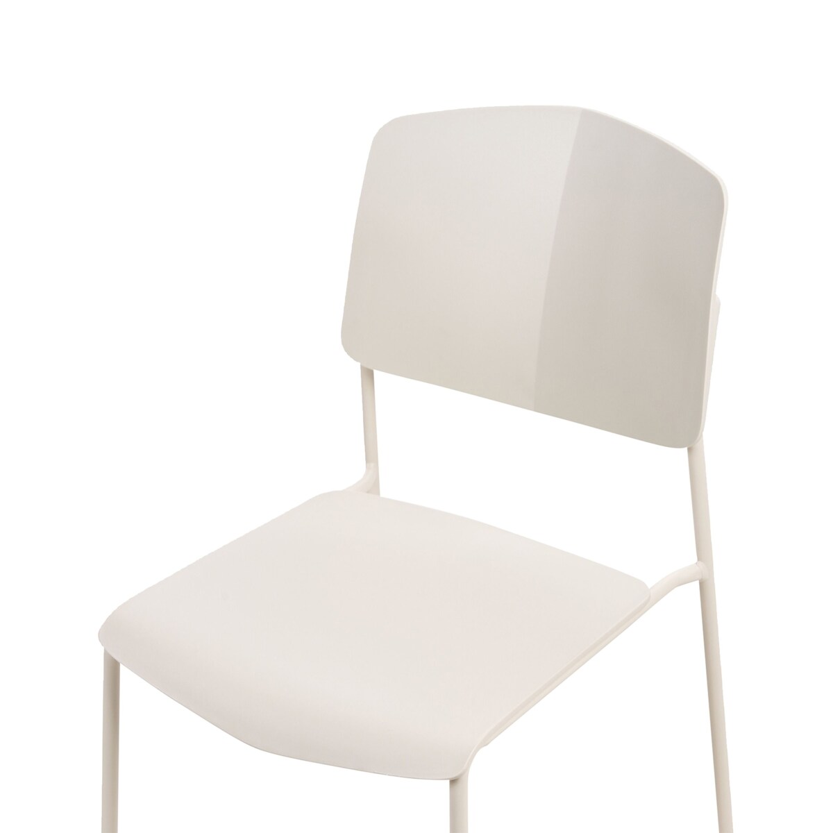 Zestaw 4 krzeseł do jadalni beżowy ASTORIA