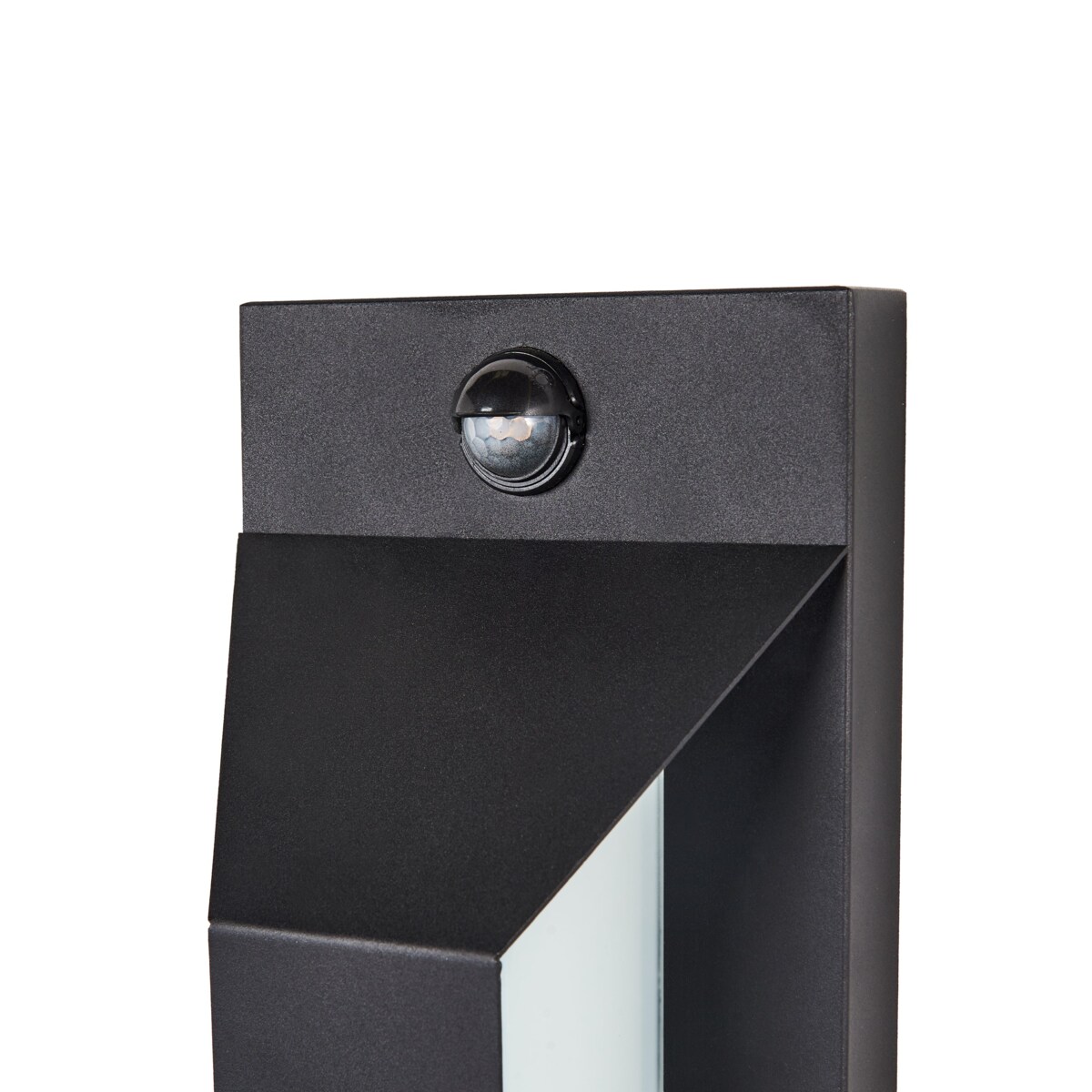 Lampa ścienna ogrodowa LED MAWZA Z czujnikiem ruchu Czarny