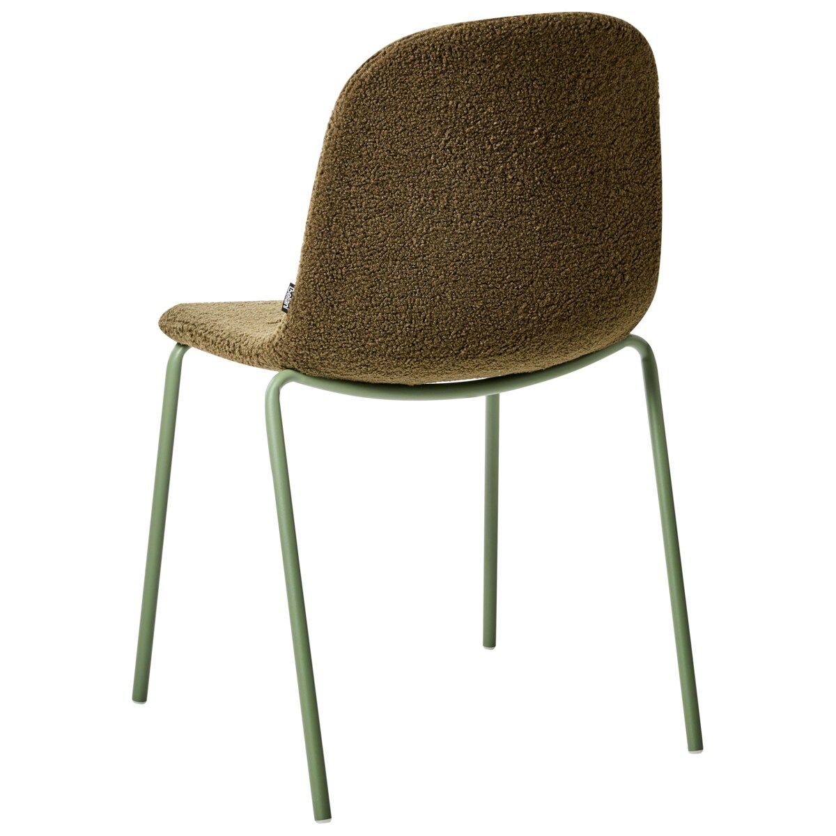 Zestaw 2 krzeseł konferencyjnych LOMA Boucle Zielony