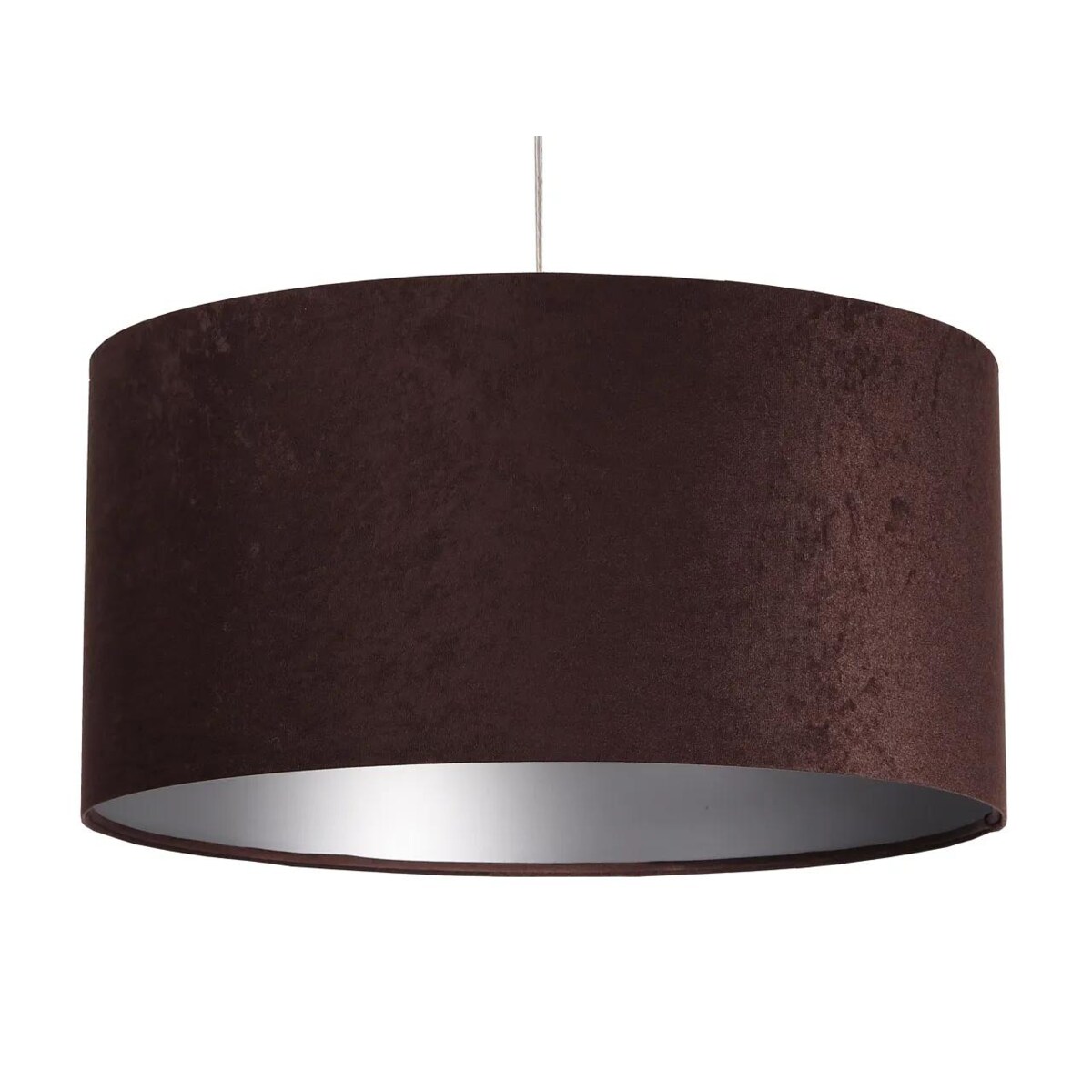 Lampa wisząca HOME 40 brązowa/srebrna