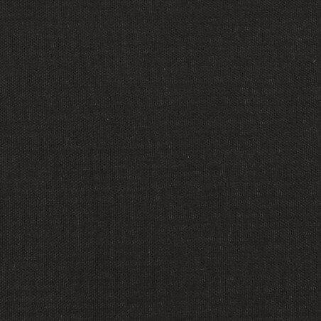 vidaXL Sofa 2-osobowa, czarna, 120 cm, tapicerowana tkaniną