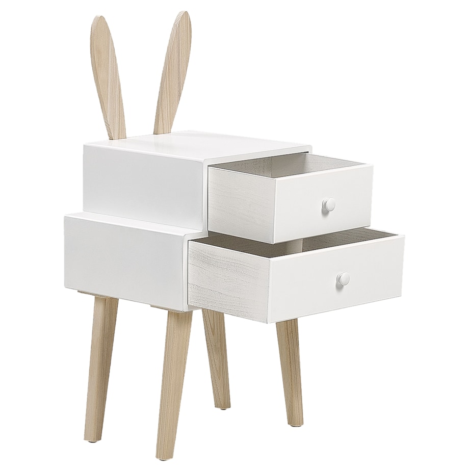 Szafka nocna biała BANKS