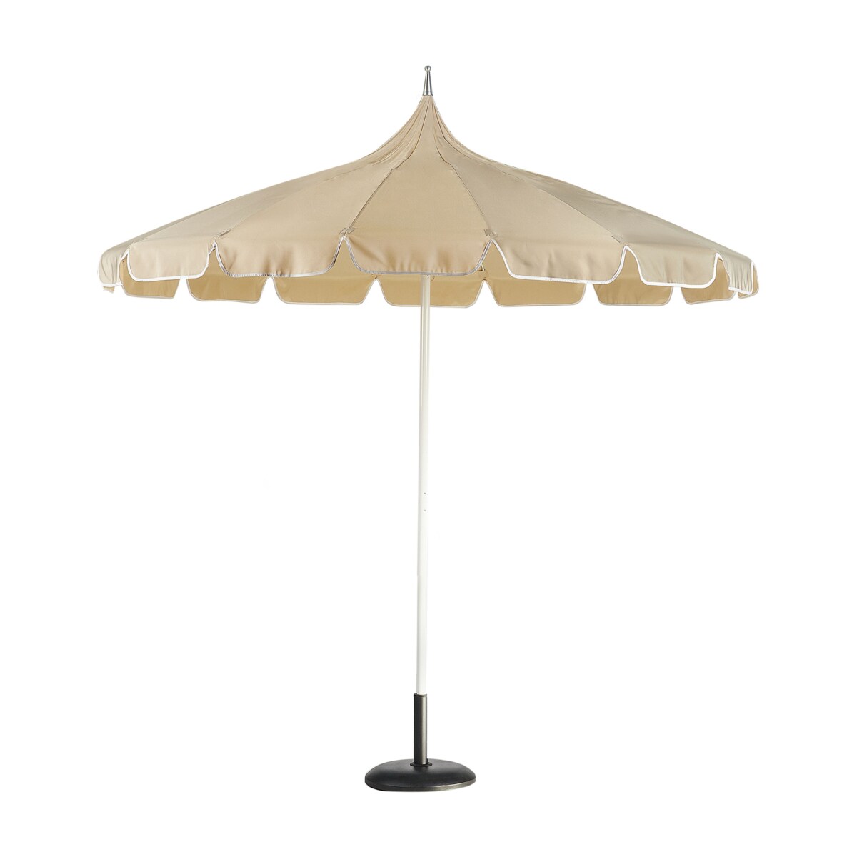 Parasol ogrodowy 245 cm beżowy MINOA