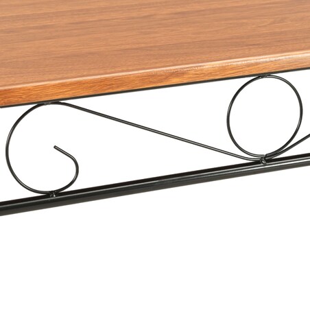 vidaXL Stół jadalniany, brązowy, 120 x 70 x 75 cm, MDF