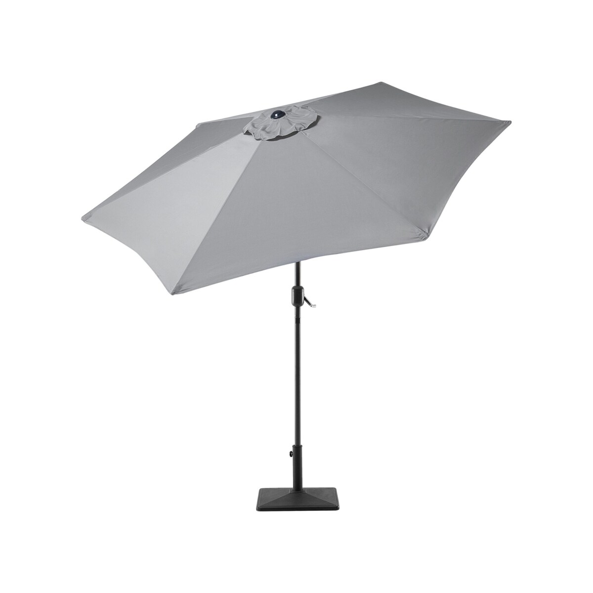 Parasol ogrodowy ⌀ 270 cm ciemnoszary VARESE