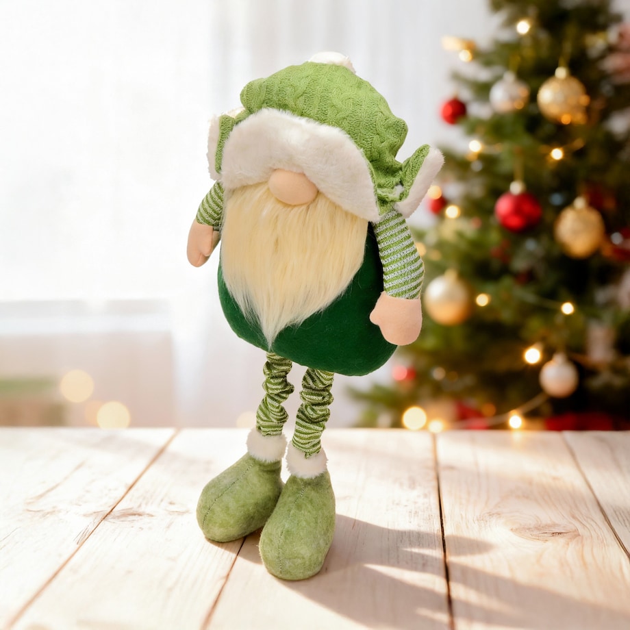 Skrzat świąteczny na teleskopowych nogach ozdoba na święta