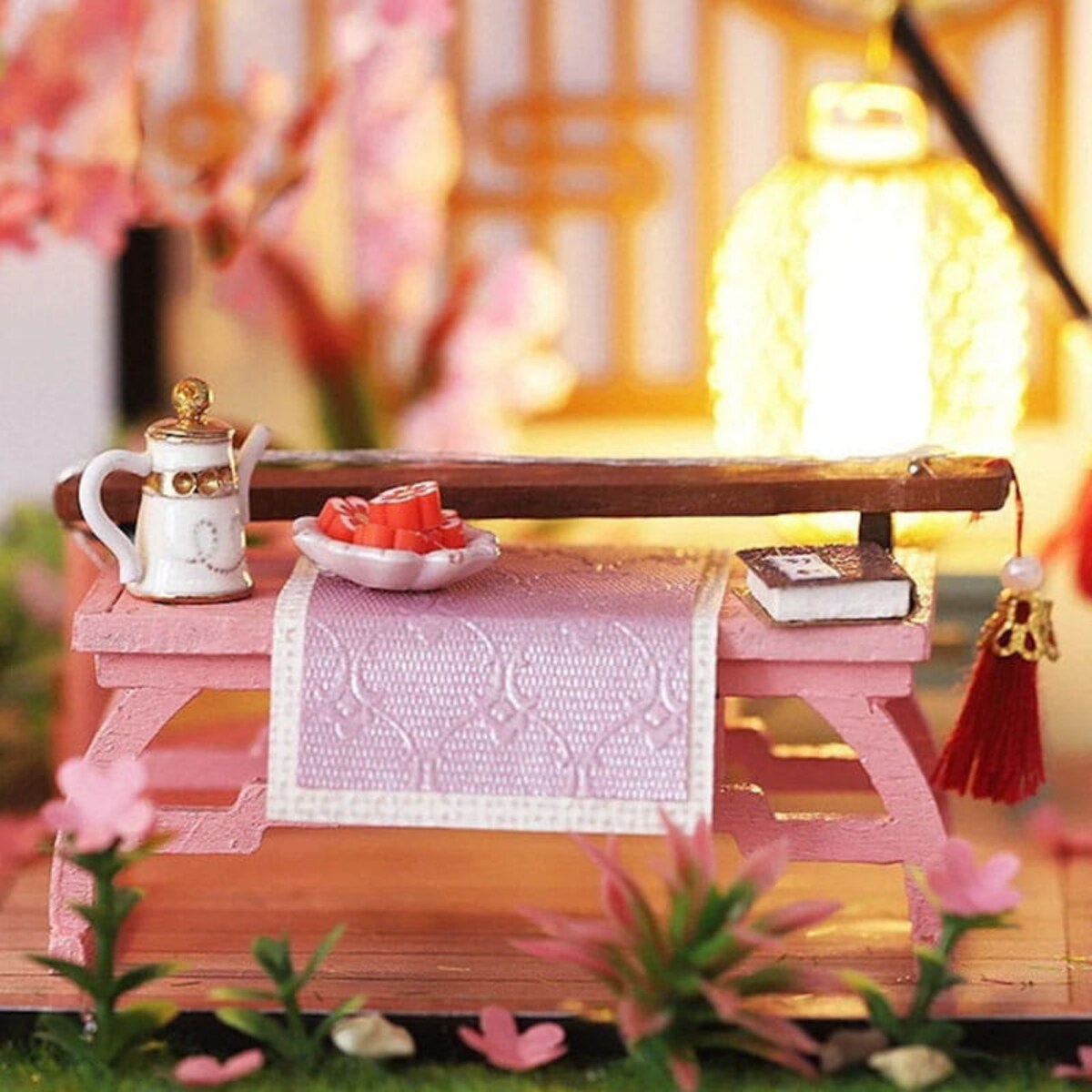 Miniaturowy domek - Muzyczny ogród