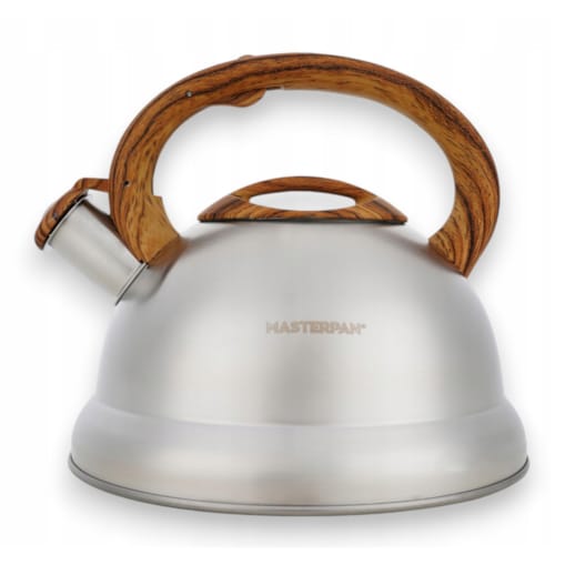 Duży Tradycyjny Czajnik Z Gwizdkiem Stali Nierdzewnej 3L Na Indukcję Gaz