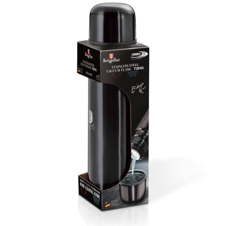 Termos stalowy 750ml Berlinger Haus Metallic Line Carbon Pro BH-6403