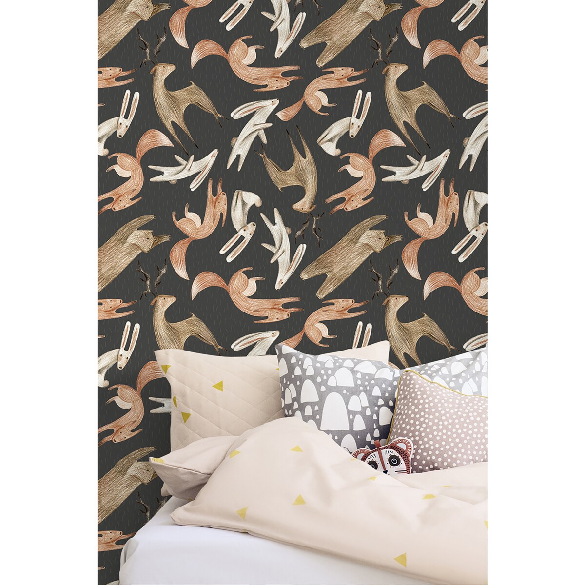 Tapeta Leśne zwierzęta, 416x254cm