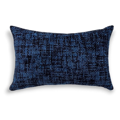 Granatowa Poduszka Dekoracyjna Stella 50x30 - melanż