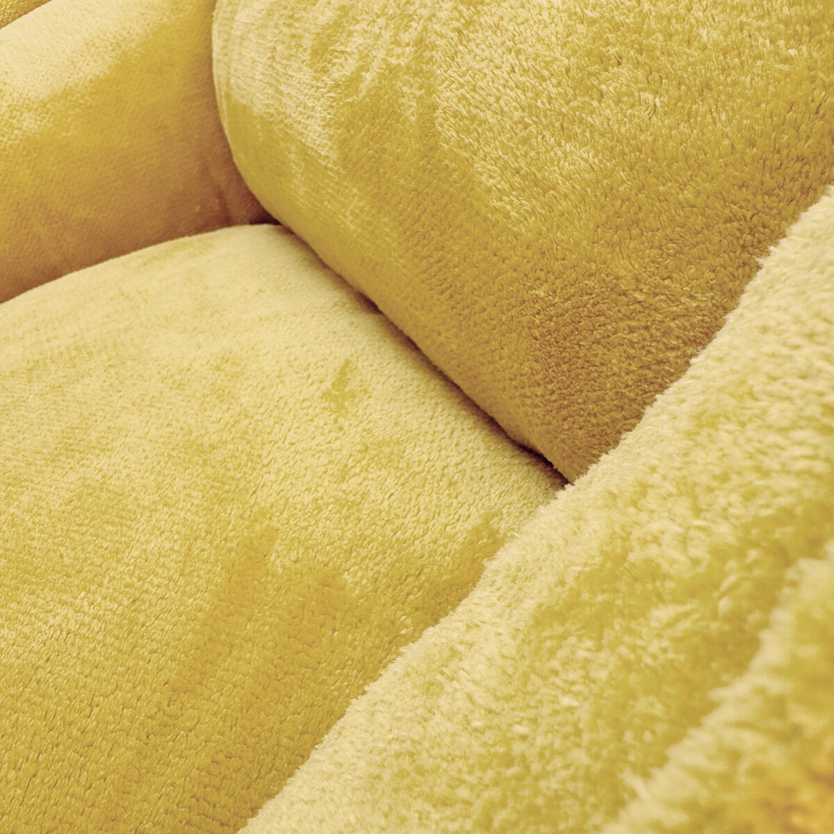 Ortopedyczne legowisko dla psa IRIS, 60x40 cm, Żółty