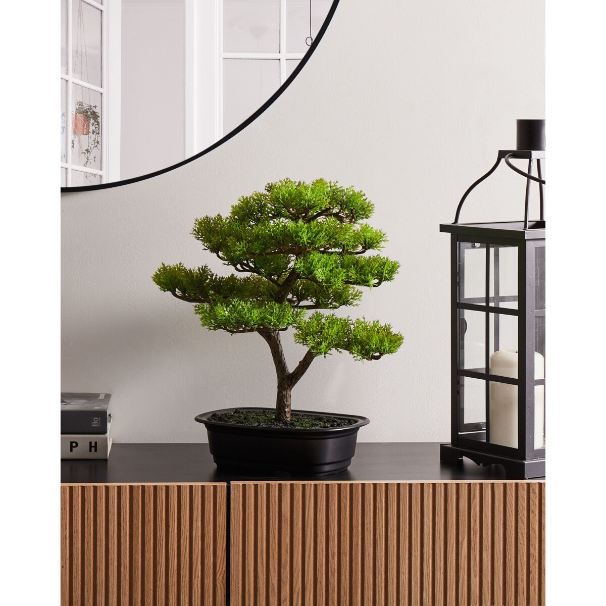 Sztuczna roślina PINE 37 cm Zielony