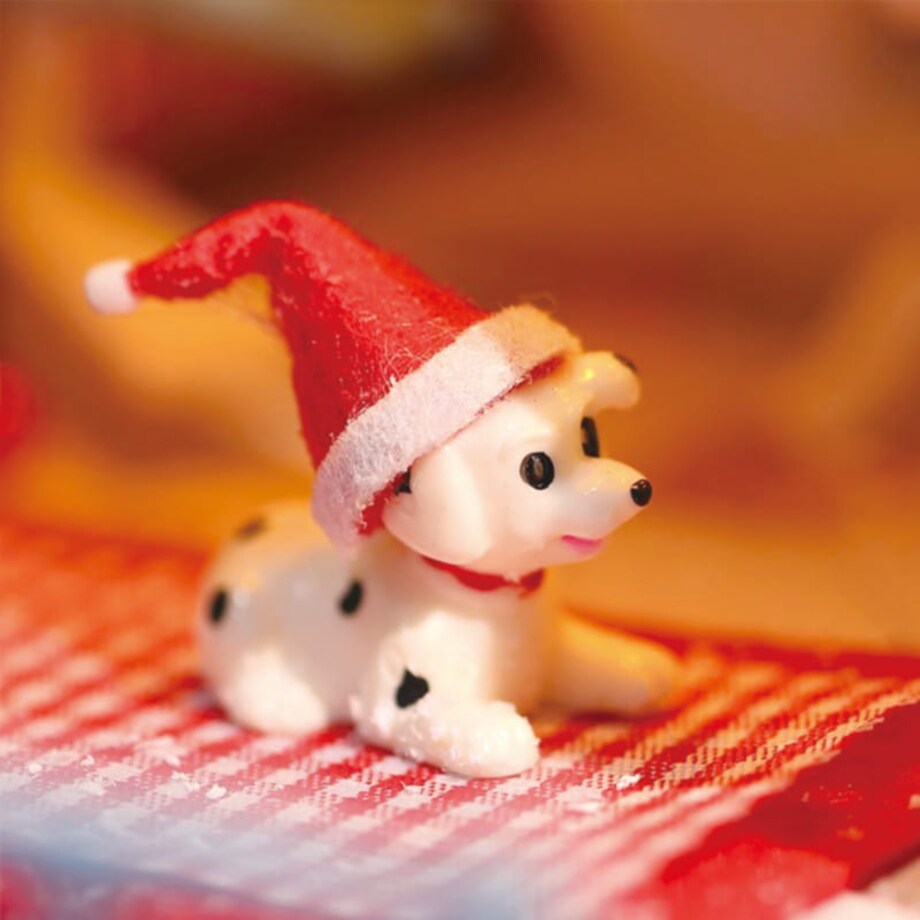 Miniaturowy domek - Boże Narodzenie w Alpach