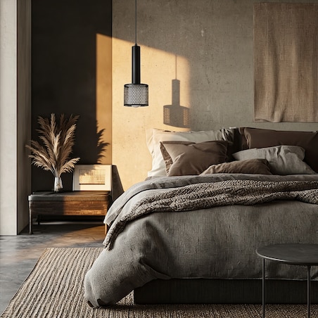 Lampa wisząca Light Prestige Amo czarny 1 x E27 1 szt.
