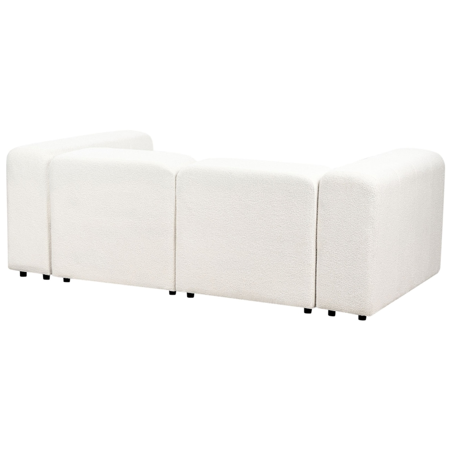 Sofa modułowa 2-osobowa boucle biała FALSTERBO