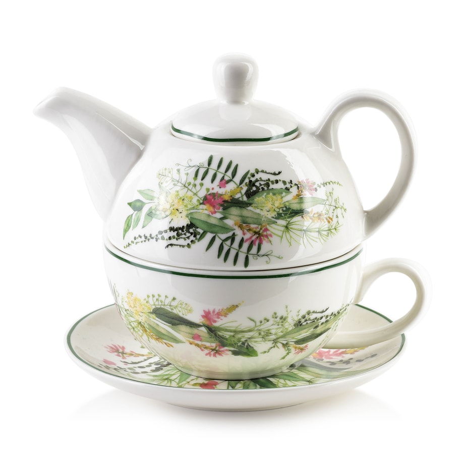 IDYLLIC Dzbanek z filiżanką TEA FOR ONE 400ml/300ml