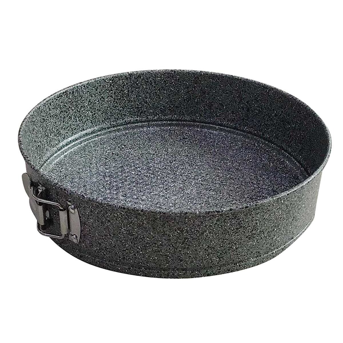 Tortownica blaszana okrągła 28cm Non-stick nieprzywierająca KLAUSBERG