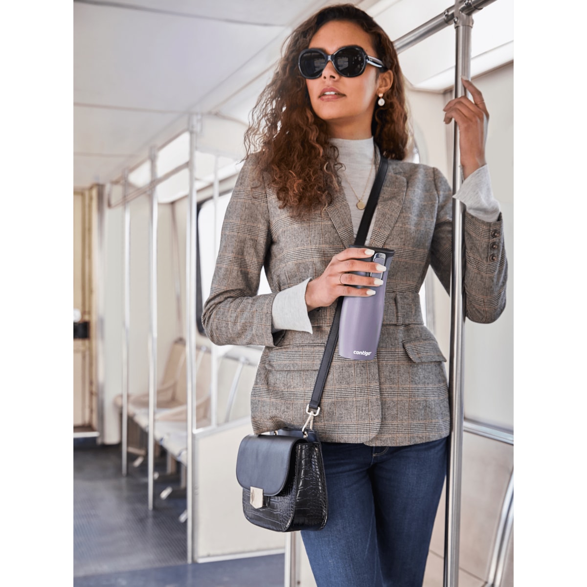 Kubek termiczny Contigo West Loop 2.0 470ml -Dark Plum