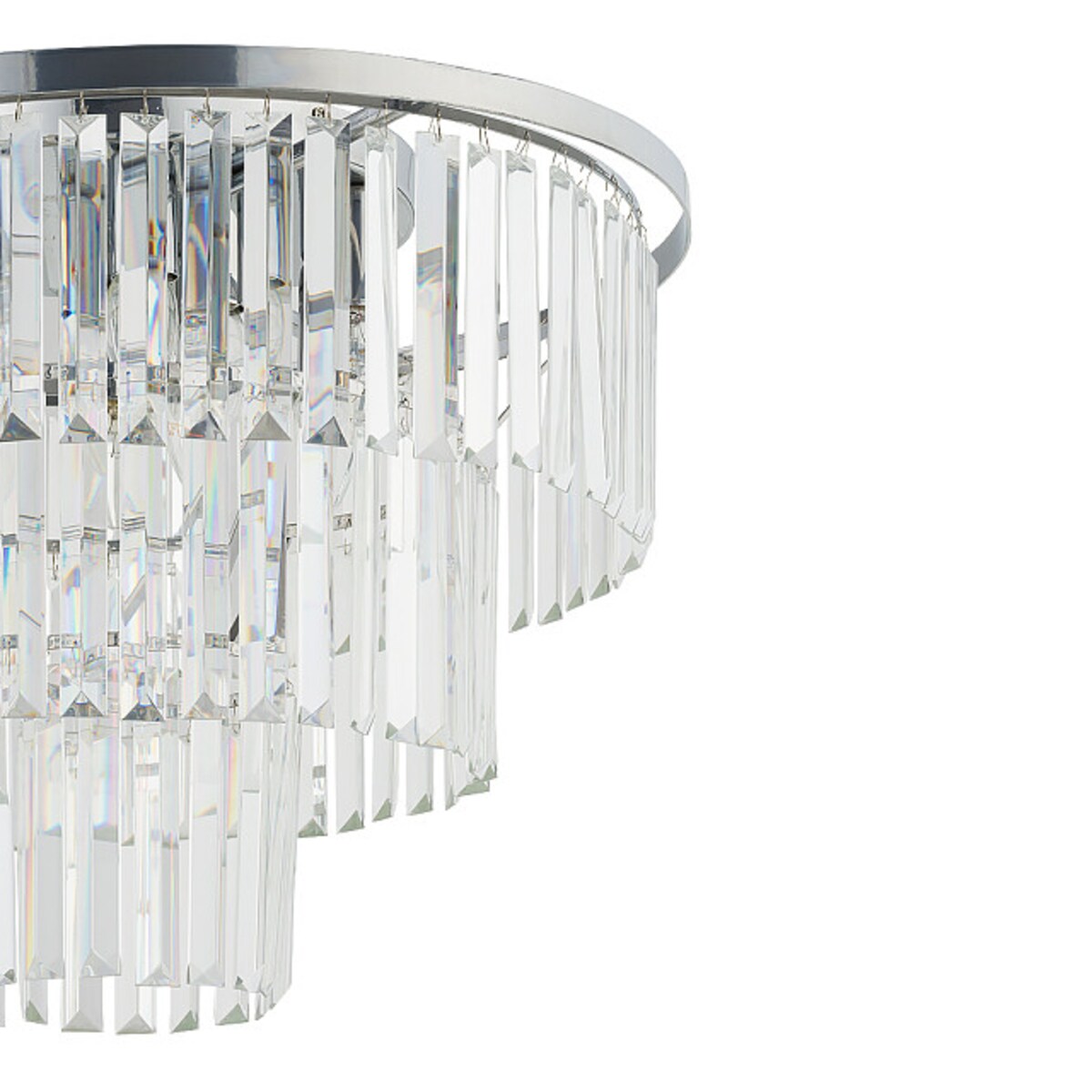 Lampa sufitowa 7628 CRISTAL M Transparentny Nowodvorski