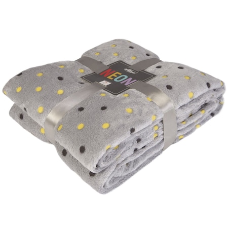 Koc NEON /popiel /150x200