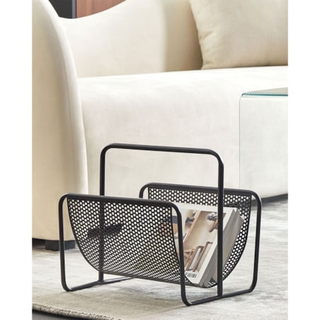 Gazetnik żelazny czarny BELA