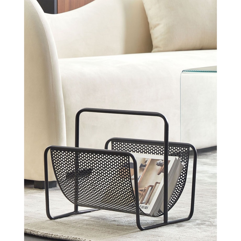 Gazetnik żelazny czarny BELA