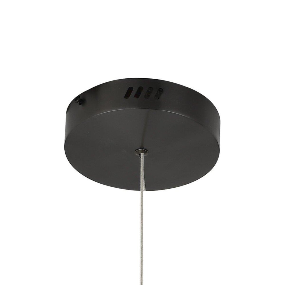 Metalowy ring Circle ST-8848-80 black Step LED 80W 3000K podwieszany tytanowy