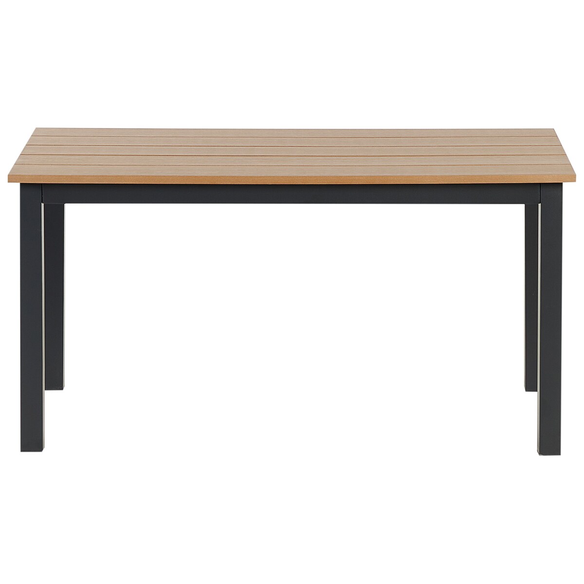 Stół ogrodowy MDF Czarny MESSINA