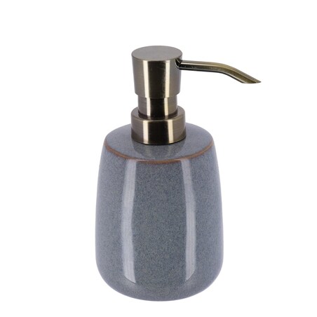 Dozownik na mydło Ø 8 cm KHALIDA 200 ml niebieski