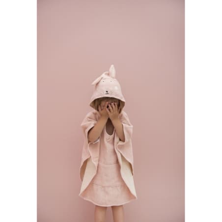 Ponczo Kąpielowe z Kapturem - Królik