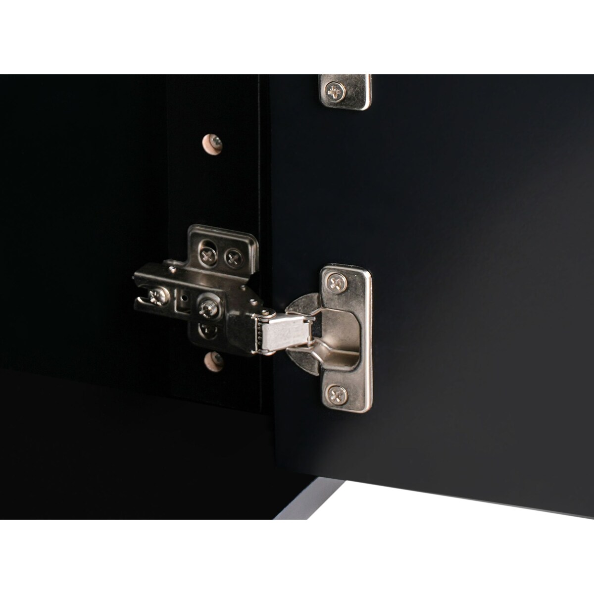 Szafka RTV GLASTONBURY Czarny