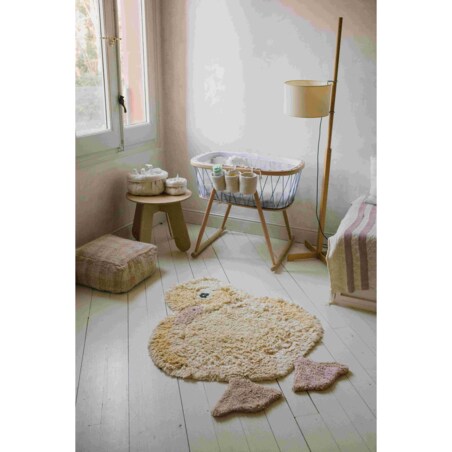 Lorena Canals - Dywan bawełniany Kaczuszka, Animal Rugs 95x120cm