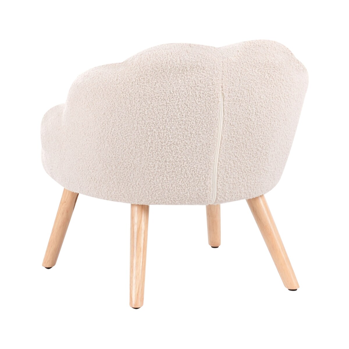 Fotel dziecięcy MILAND Boucle Jasnobeżowy